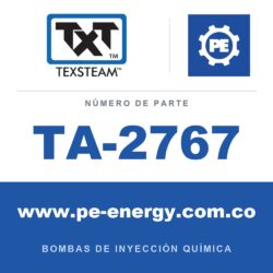 Texsteam TA-2767 - Texsteam TA 2767 - Componente de Válvula y Sello