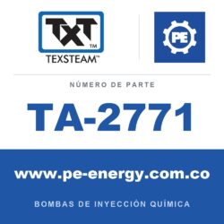 Texsteam TA-2771 - Texsteam TA 2771 - Componente de Válvula y Sello
