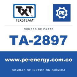 Texsteam TA-2897 - Texsteam TA 2897 - Componente de Válvula y Sello