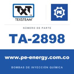 Texsteam TA-2898 - Texsteam TA 2898 - Componente de Válvula y Sello