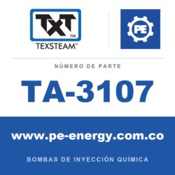 Texsteam TA-3107 - Texsteam TA 3107 - Componente de Válvula y Sello