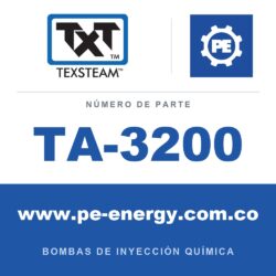 Texsteam TA-3200 - Texsteam TA 3200 - Componente de Válvula y Sello