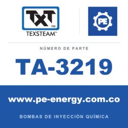 Texsteam TA-3219 - Texsteam TA 3219 - Componente de Válvula y Sello