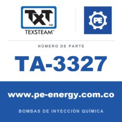 Texsteam TA-3327 - Texsteam TA 3327 - Componente de Válvula y Sello