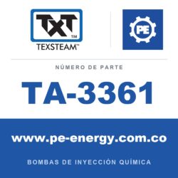Texsteam TA-3361 - Texsteam TA 3361 - Componente de Válvula y Sello