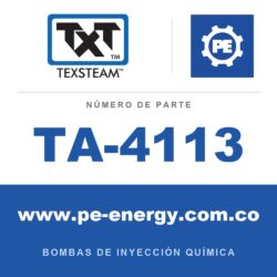 Texsteam TA-4113 - Texsteam TA 4113 - Componente de Válvula y Sello