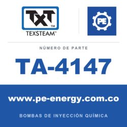Texsteam TA-4147 - Texsteam TA 4147 - Componente de Válvula y Sello