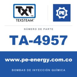 Texsteam TA-4957 - Texsteam TA 4957 - Componente de Válvula y Sello