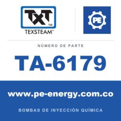 Texsteam TA-6179 - Texsteam TA 6179 - Componente de Válvula y Sello