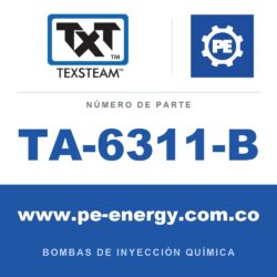 Texsteam TA-6311-B - Texsteam TA 6311-B - Componente de Válvula y Sello