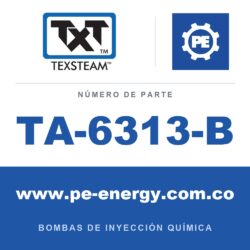 Texsteam TA-6313-B - Texsteam TA 6313-B - Componente de Válvula y Sello