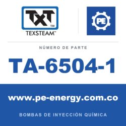 Texsteam TA-6504-1 - Texsteam TA 6504-1 - Componente de Válvula y Sello