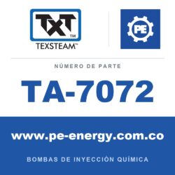Texsteam TA-7072 - Texsteam TA 7072 - Componente de Válvula y Sello