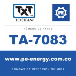 Texsteam TA-7083 - Texsteam TA 7083 - Componente de Válvula y Sello