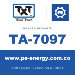 Texsteam TA-7097 - Texsteam TA 7097 - Componente de Válvula y Sello