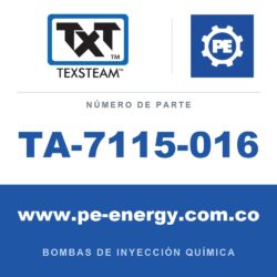 Texsteam TA-7115-016 - Texsteam TA 7115-016 - Componente de Válvula y Sello