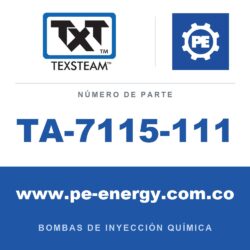 Texsteam TA-7115-111 - Texsteam TA 7115-111 - Componente de Válvula y Sello