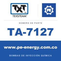 Texsteam TA-7127 - Texsteam TA 7127 - Componente de Válvula y Sello
