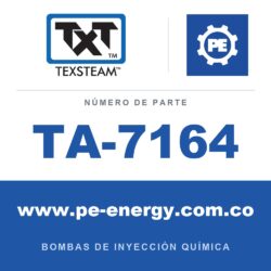 Texsteam TA-7164 - Texsteam TA 7164 - Componente de Válvula y Sello