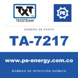 Texsteam TA-7217 - Texsteam TA 7217 - Componente de Válvula y Sello