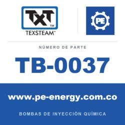 Texsteam TB-0037 - Texsteam TB 0037 - Componente del Cuerpo de Bomba