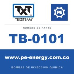 Texsteam TB-0101 - Texsteam TB 0101 - Componente del Cuerpo de Bomba