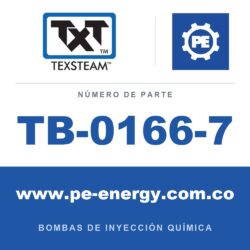 Texsteam TB-0166-7 - Texsteam TB 0166-7 - Componente de Cabezal del Cuerpo de Bomba