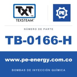 Texsteam TB-0166-H - Texsteam TB 0166-H - Componente de Cabezal del Cuerpo de Bomba