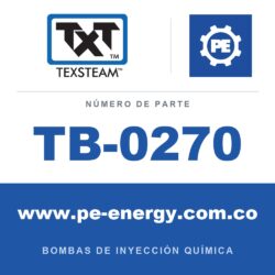 Texsteam TB-0270 - Texsteam TB 0270 - Componente del Cuerpo de Bomba