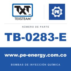 Texsteam TB-0283-E - Texsteam TB 0283-E - Componente del Cuerpo de Bomba