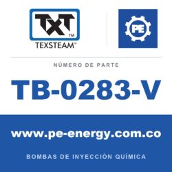 Texsteam TB-0283-V - Texsteam TB 0283-V - Componente del Cuerpo de Bomba