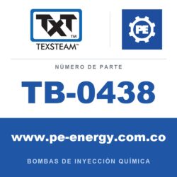 Texsteam TB-0438 - Texsteam TB 0438 - Componente del Cuerpo de Bomba