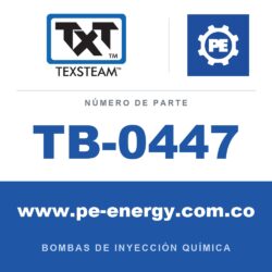 Texsteam TB-0447 - Texsteam TB 0447 - Componente del Cuerpo de Bomba