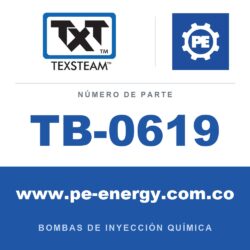 Texsteam TB-0619 - Texsteam TB 0619 - Componente del Cuerpo de Bomba