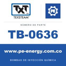 Texsteam TB-0636 - Texsteam TB 0636 - Componente del Cuerpo de Bomba