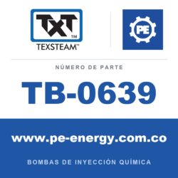 Texsteam TB-0639 - Texsteam TB 0639 - Componente del Cuerpo de Bomba