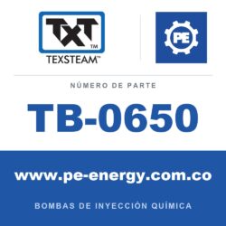 Texsteam TB-0650 - Texsteam TB 0650 - Componente del Cuerpo de Bomba