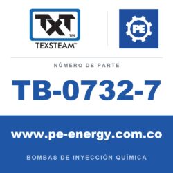 Texsteam TB-0732-7 - Texsteam TB 0732-7 - Componente de Cabezal del Cuerpo de Bomba