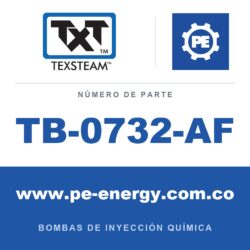 Texsteam TB-0732-AF - Texsteam TB 0732-AF - Componente de Cabezal del Cuerpo de Bomba