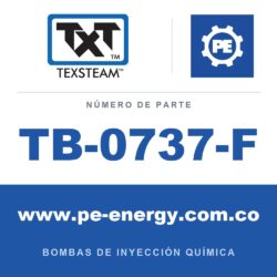 Texsteam TB-0737-F - Texsteam TB 0737-F - Componente del Cuerpo de Bomba