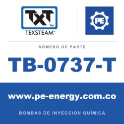 Texsteam TB-0737-T - Texsteam TB 0737-T - Componente del Cuerpo de Bomba