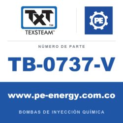 Texsteam TB-0737-V - Texsteam TB 0737-V - Componente del Cuerpo de Bomba