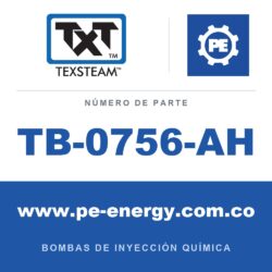 Texsteam TB-0756-AH - Texsteam TB 0756-AH - Componente de Cabezal del Cuerpo de Bomba