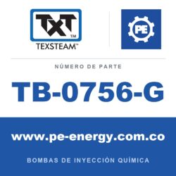 Texsteam TB-0756-G - Texsteam TB 0756-G - Componente de Cabezal del Cuerpo de Bomba