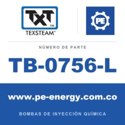 Texsteam TB-0756-L - Texsteam TB 0756-L - Componente del Cuerpo de Bomba