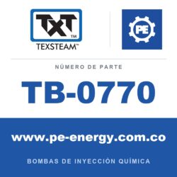 Texsteam TB-0770 - Texsteam TB 0770 - Componente del Cuerpo de Bomba