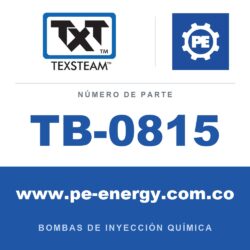Texsteam TB-0815 - Texsteam TB 0815 - Componente del Cuerpo de Bomba