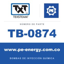 Texsteam TB-0874 - Texsteam TB 0874 - Componente del Cuerpo de Bomba