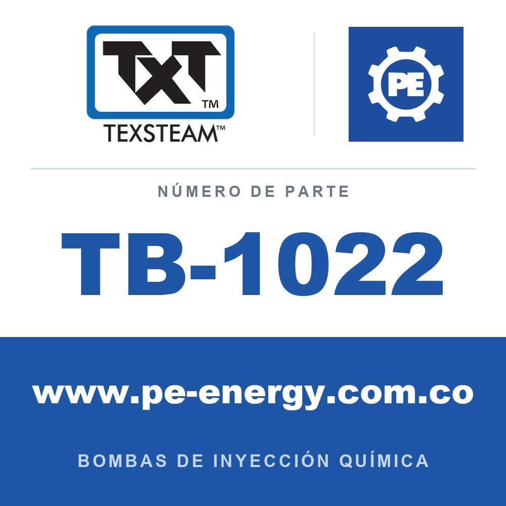 Texsteam TB-1022 - Texsteam TB 1022 - Componente del Cuerpo de Bomba