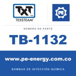 Texsteam TB-1132 - Texsteam TB 1132 - Componente del Cuerpo de Bomba